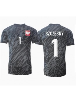 Poljska Wojciech Szczesny #1 Golmanski Gostujuci Dres EP 2024 Kratak Rukavima